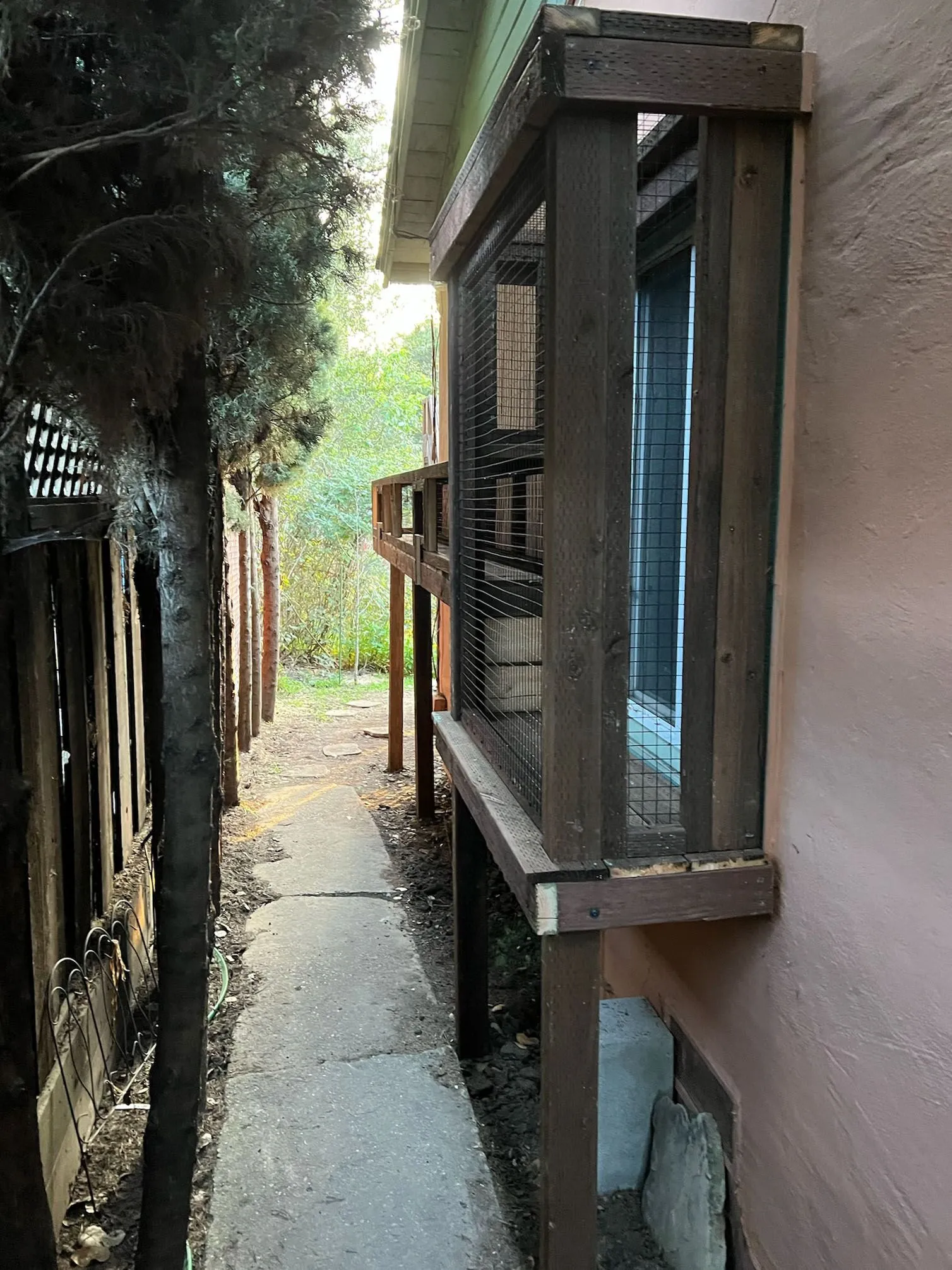 Large Custom Catio with Tunnel For Sale | The Purr Pathway - Image 3