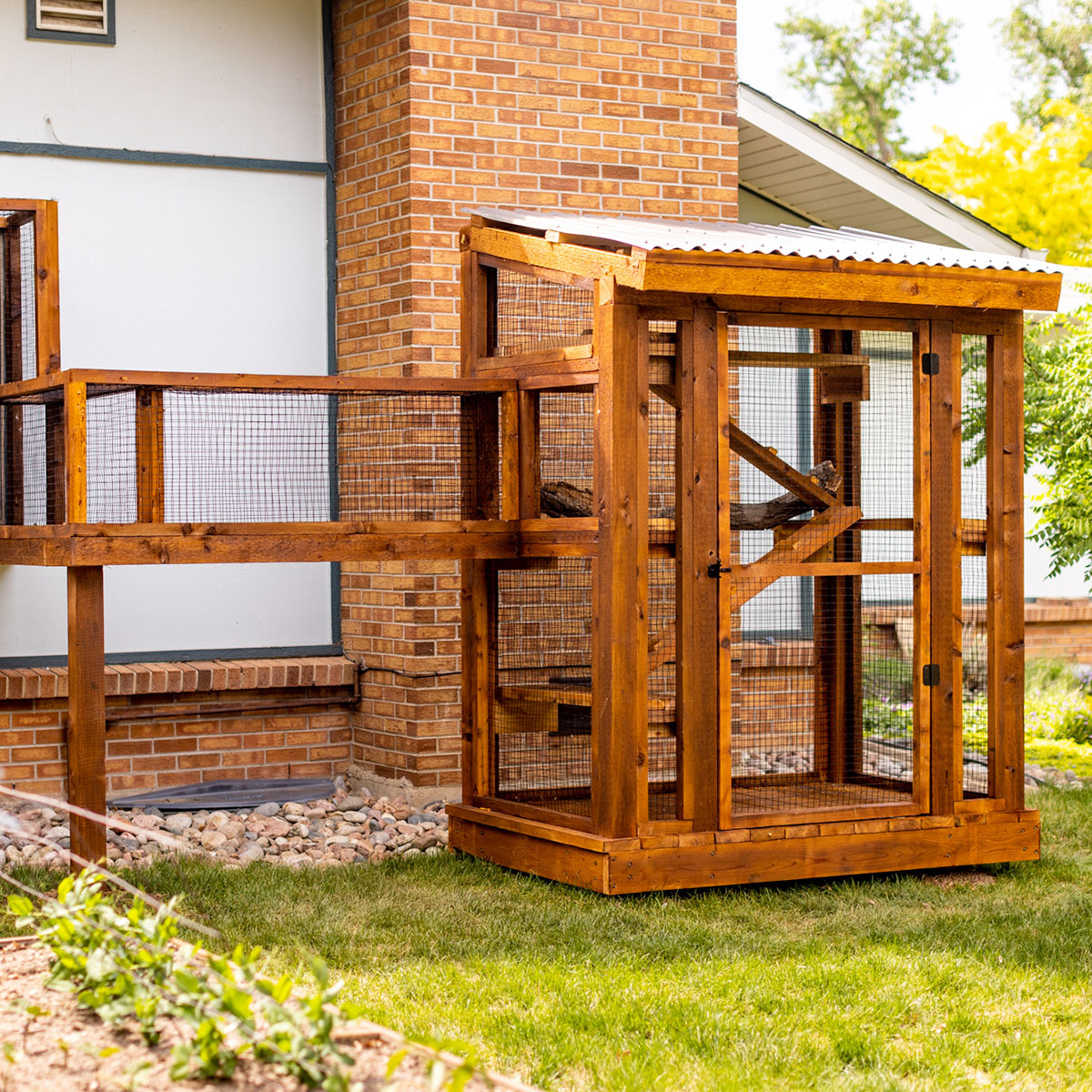 Eighteen thousand dollar custom catio idea by Cat Topia