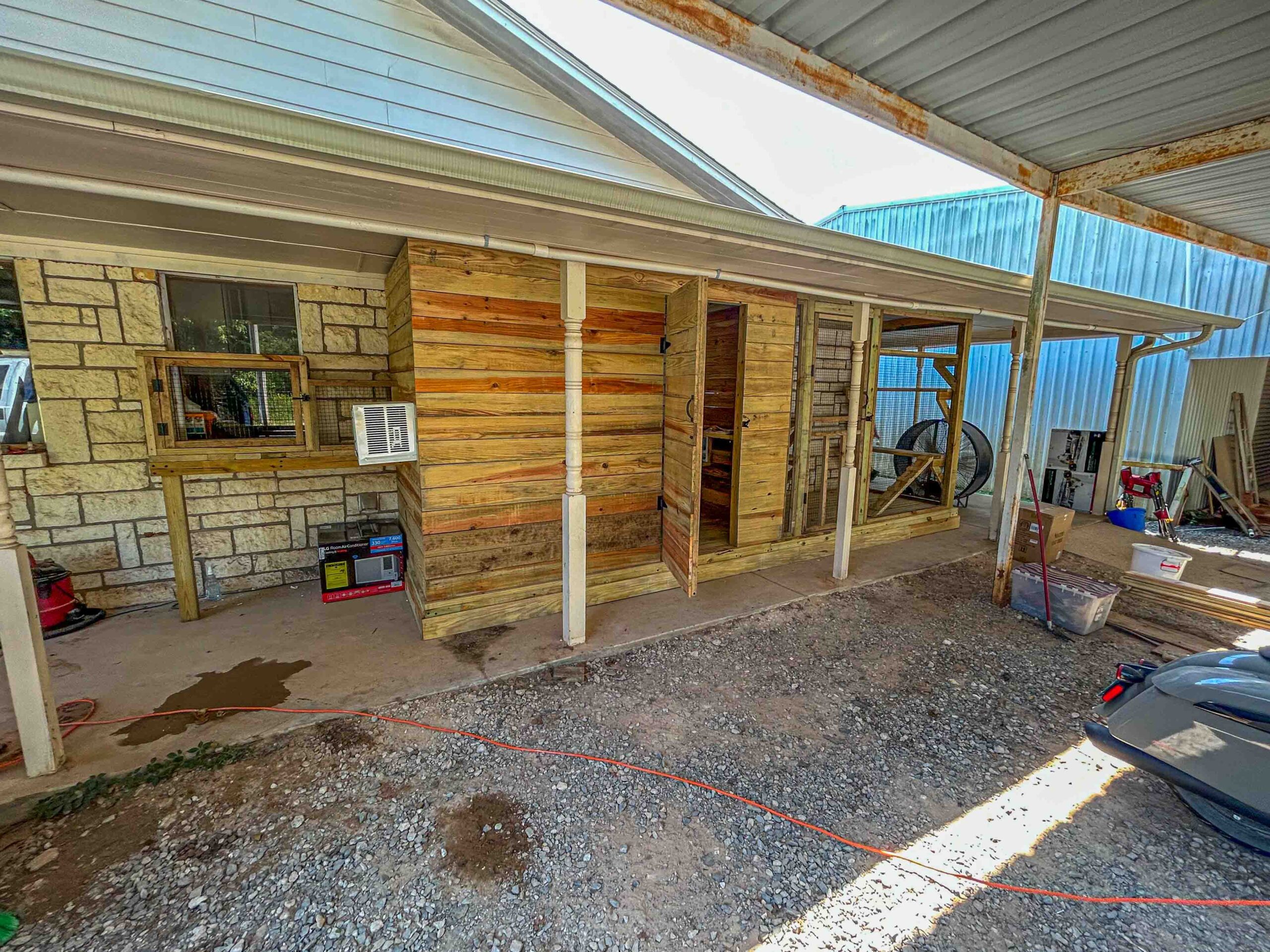 Colbert Oklahoma Pressure Treated Catio