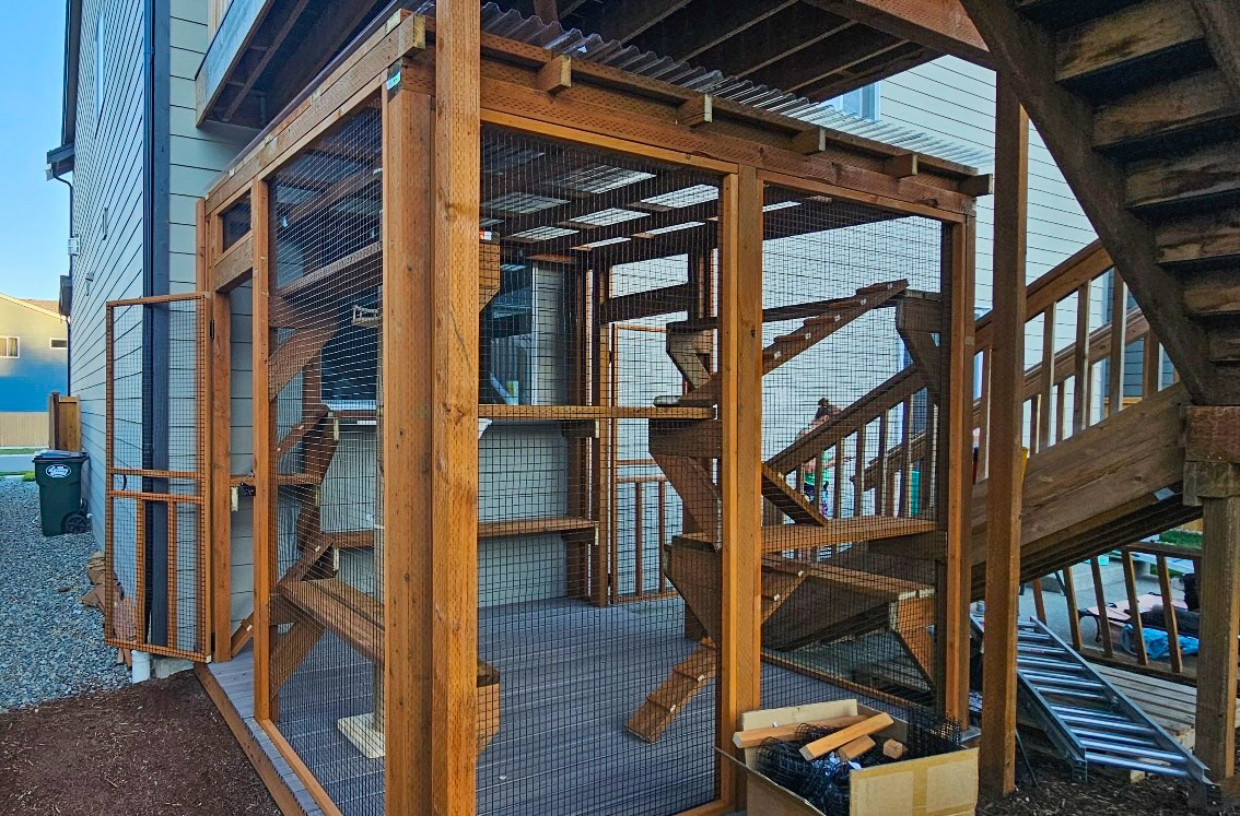 Custom Catio in Yelm, Washington