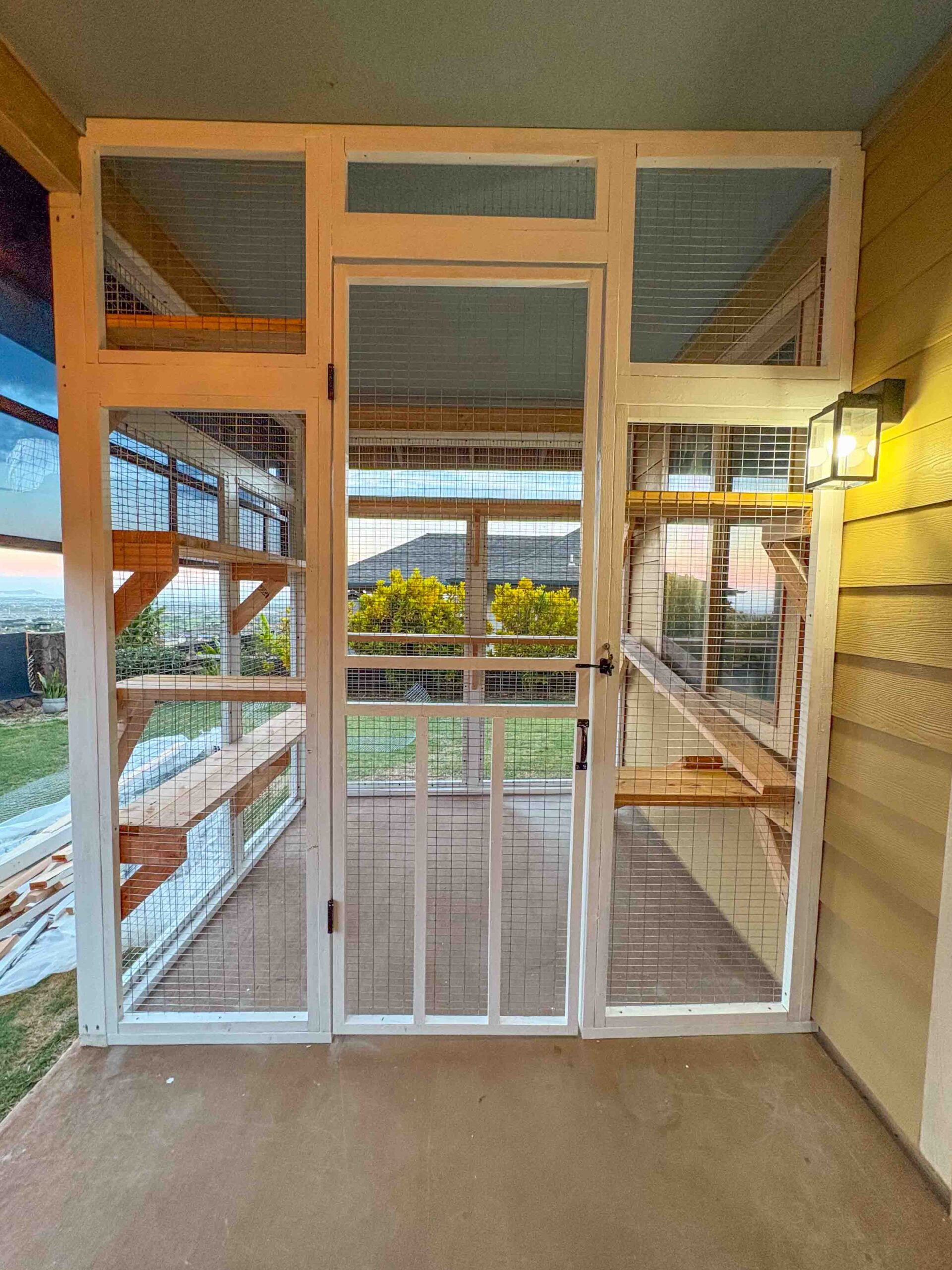 Custom Catio in Kapolei, Hawaii