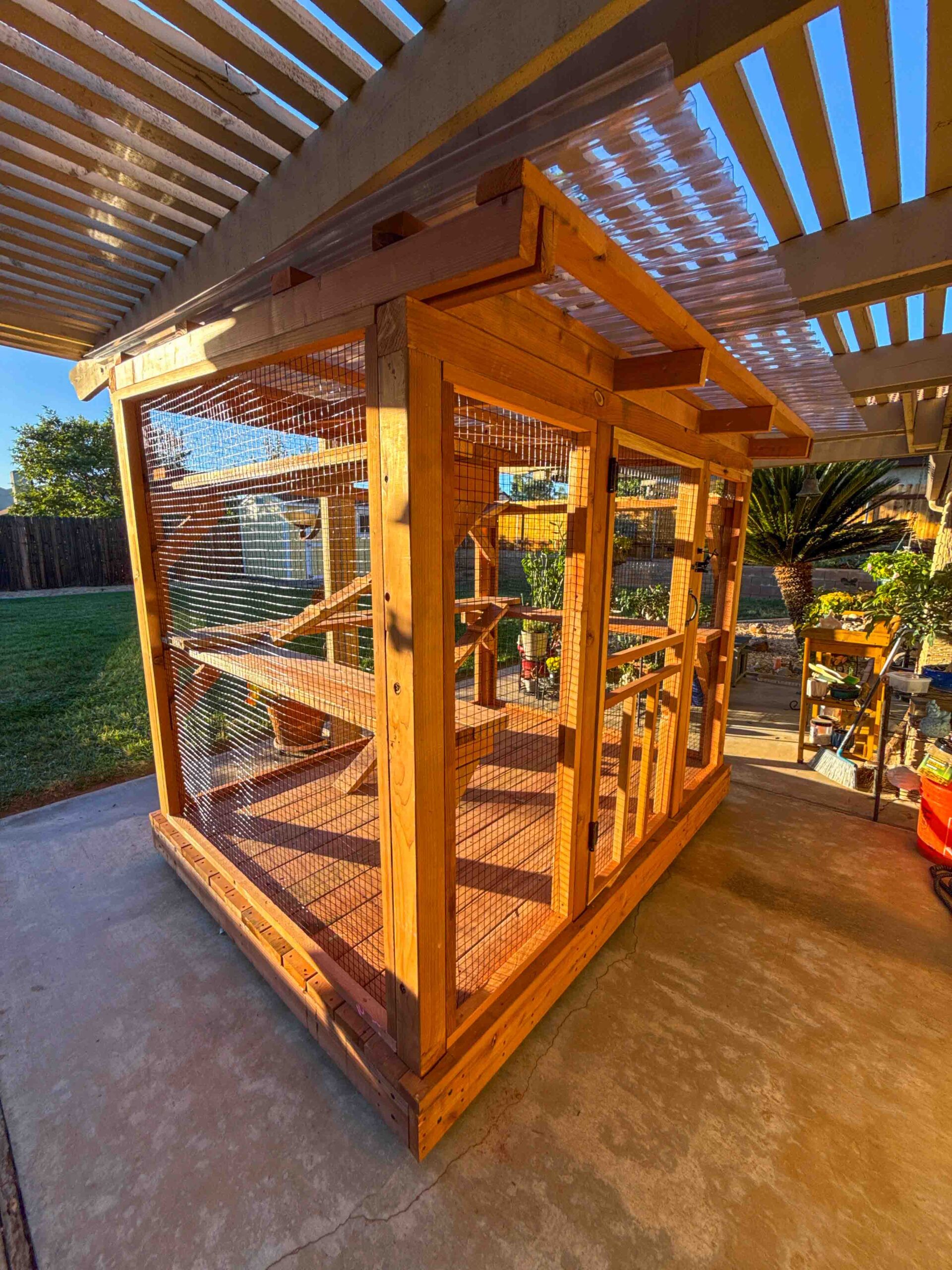 Custom Catio in Moreno Valley, California