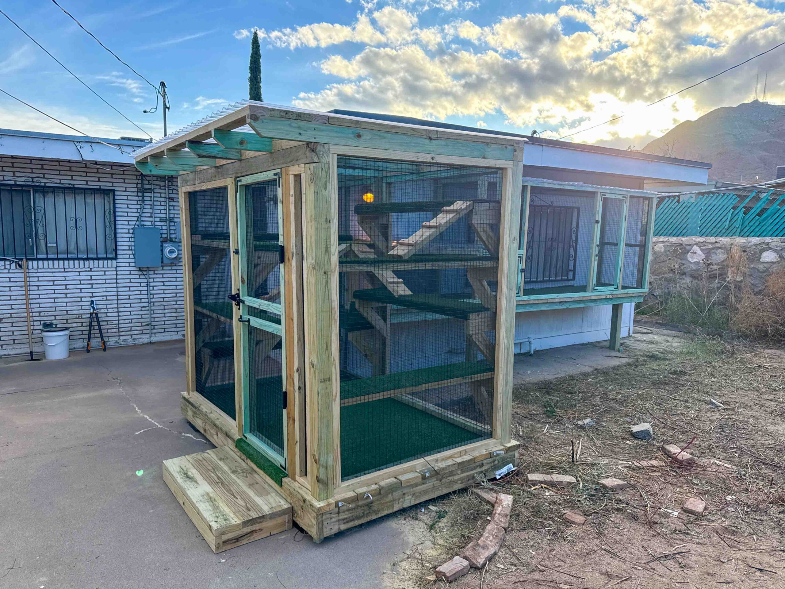 Custom Catio in El Paso, Texas