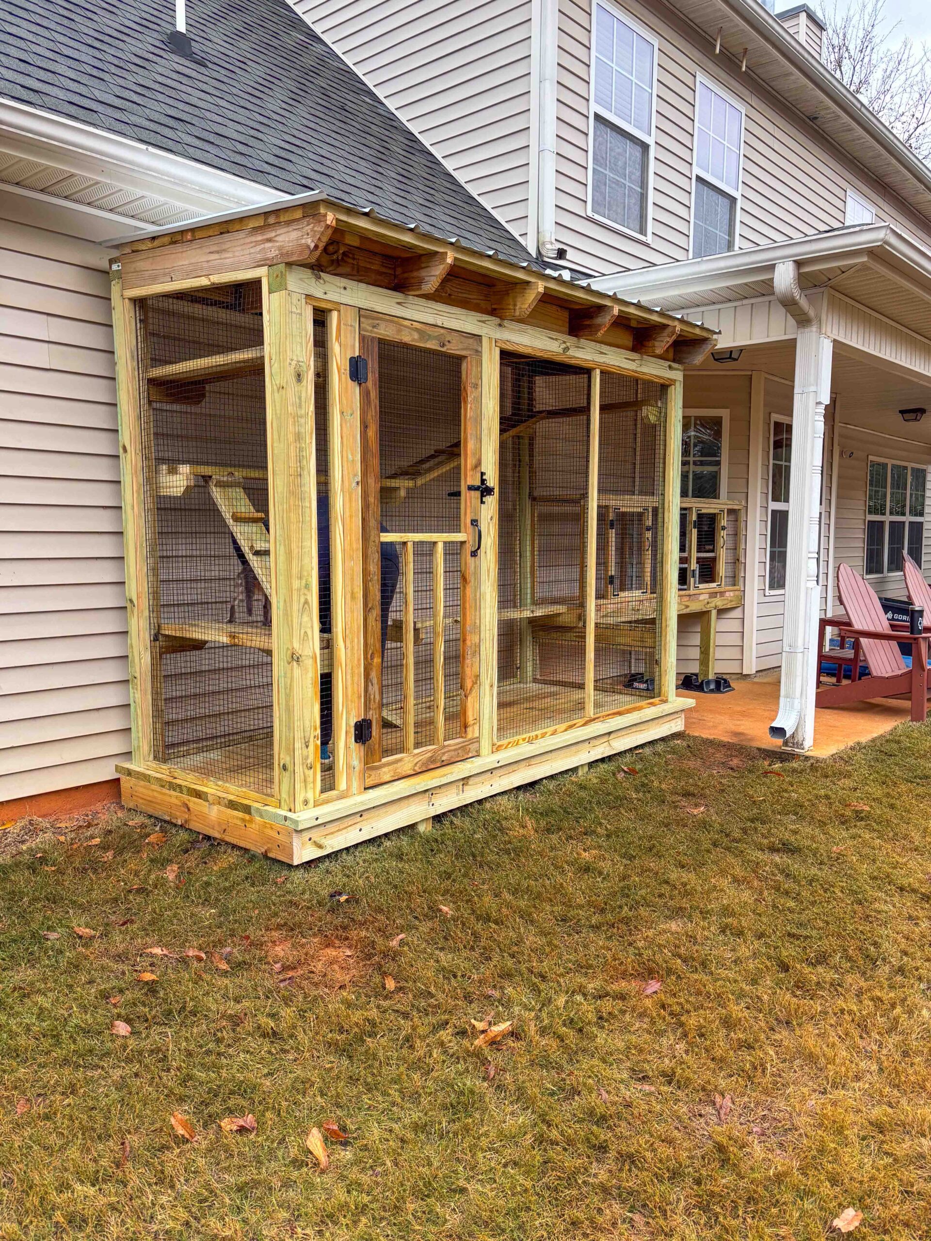 McDonough GA Pressure Treated Catio