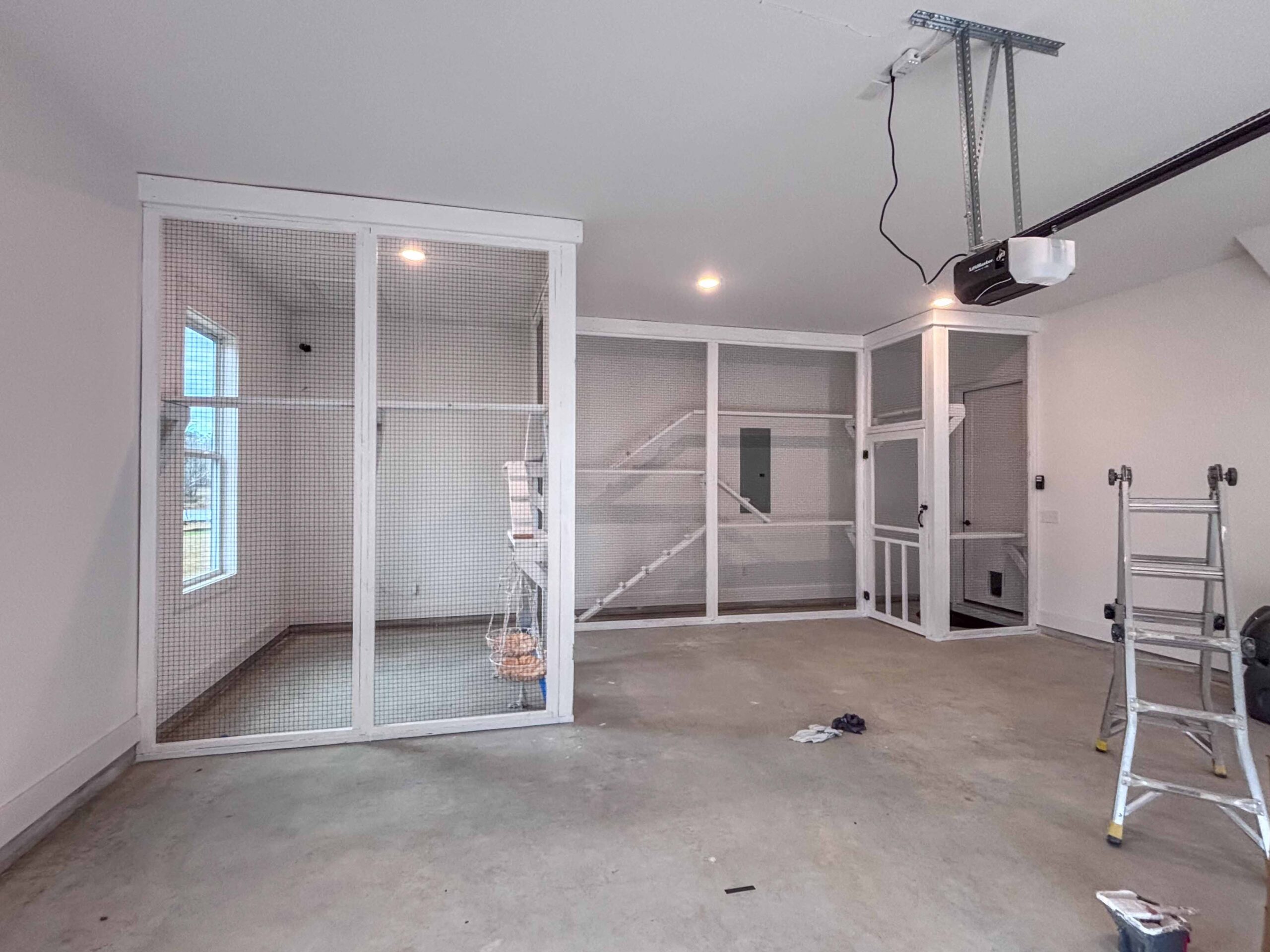 The Garage Lookout custom catio