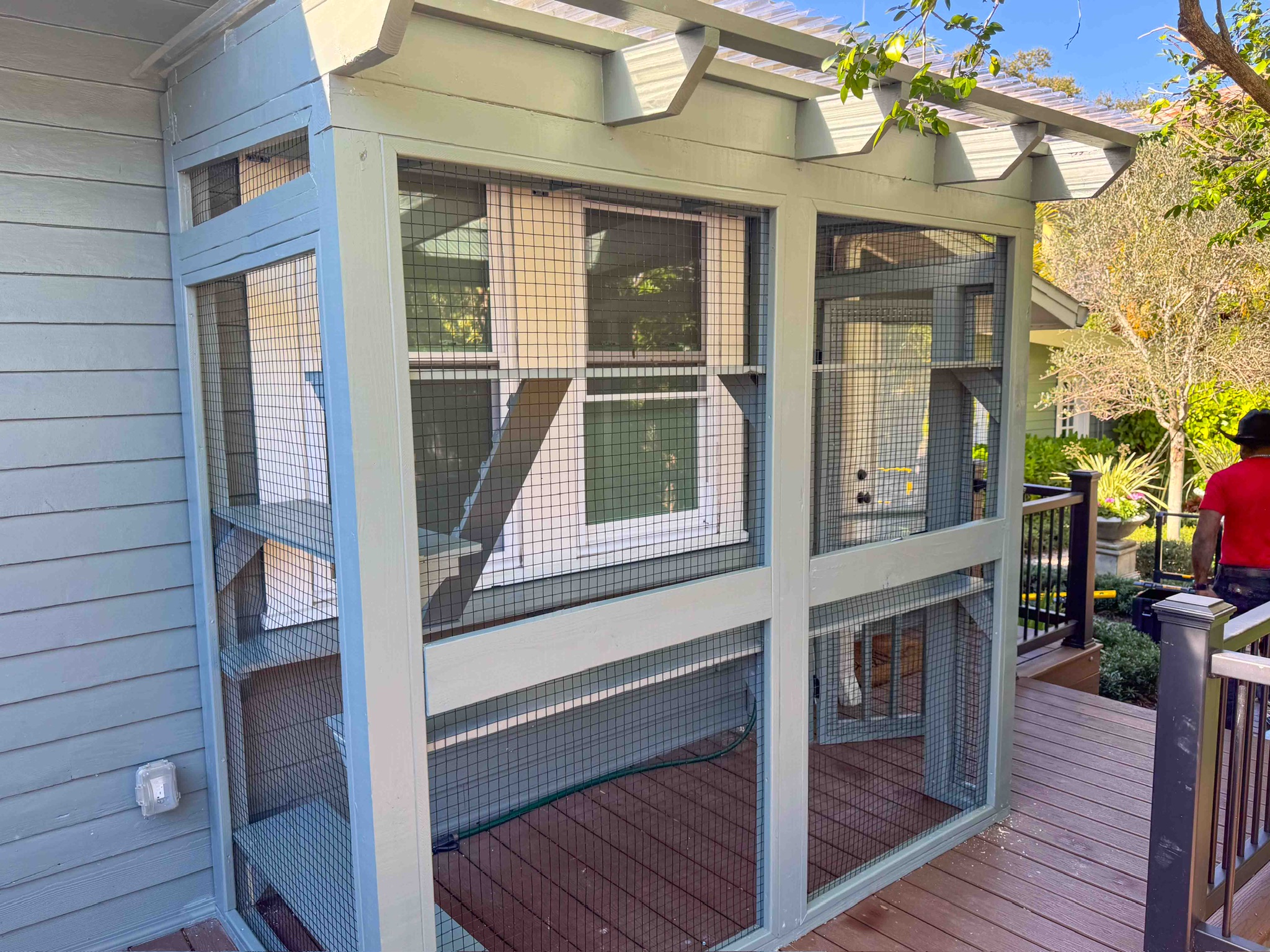 The Backyard Penthouse Custom Catio