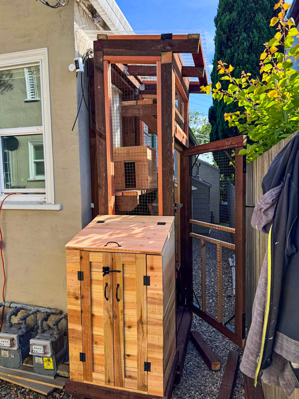 Custom Pressure Treated Catio Built in Berkeley, California